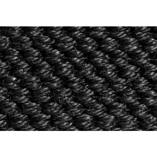 Sisal Belize 036 Black incl. katoen band 6 cm