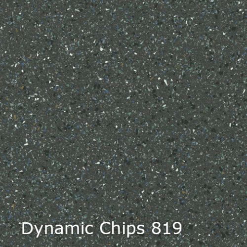 Interfloor vinyl Dynamic Chips kleur 819