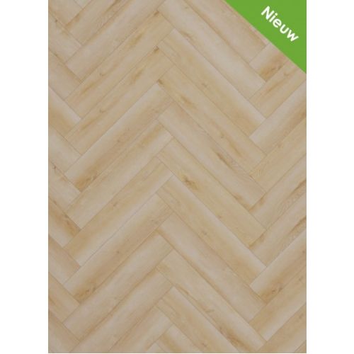 Gelasta PVC Rigid Click - Dynamic Visgraat 3600 Natural Light