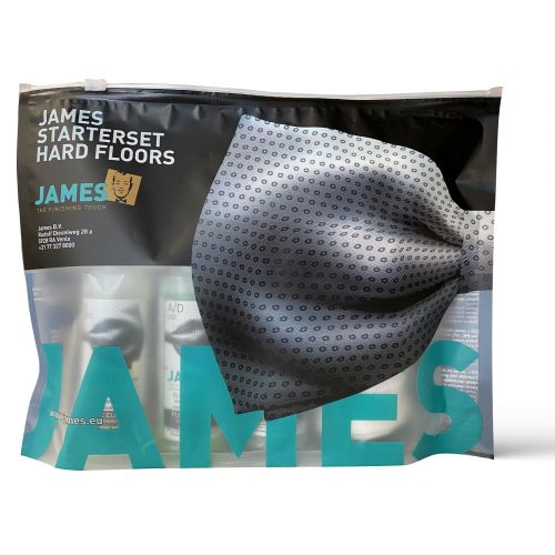 James Starterset Hard Floors tbv. PVC, vinyl, laminaat, marmoleum, Natuur- en keramisch steen