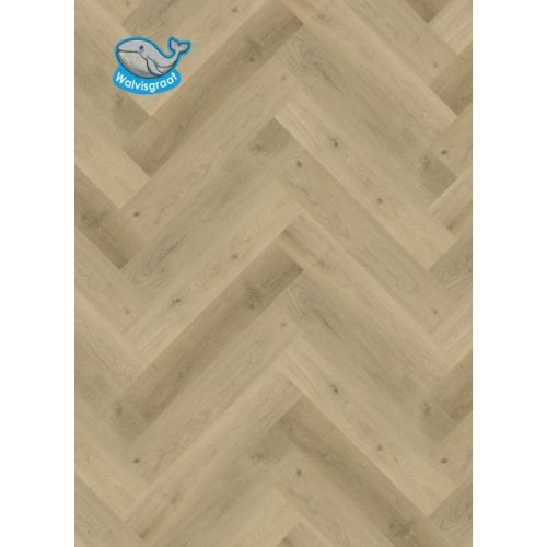 Gelasta PVC Rigid Click Vario Walvisgraat 5305 Prestige Oak Smoked Light