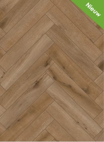Gelasta PVC Rigid Click Callisto Visgraat - 5200 Natural Oak Dark