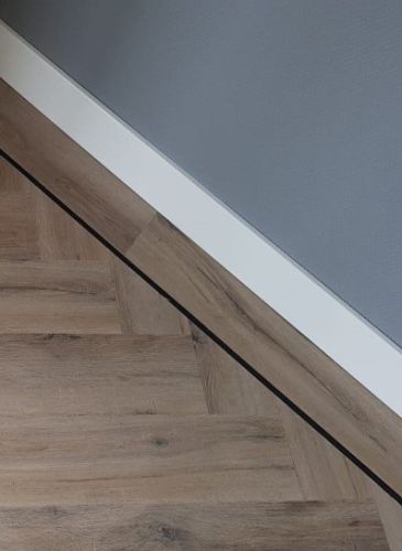 Voegstrip / Bies Gelasta zwart 10,0 mm breed voor 2,5 mm vloeren